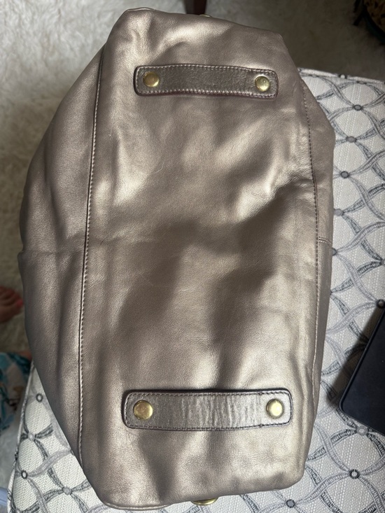 Coach Ashley Satchel in bronze